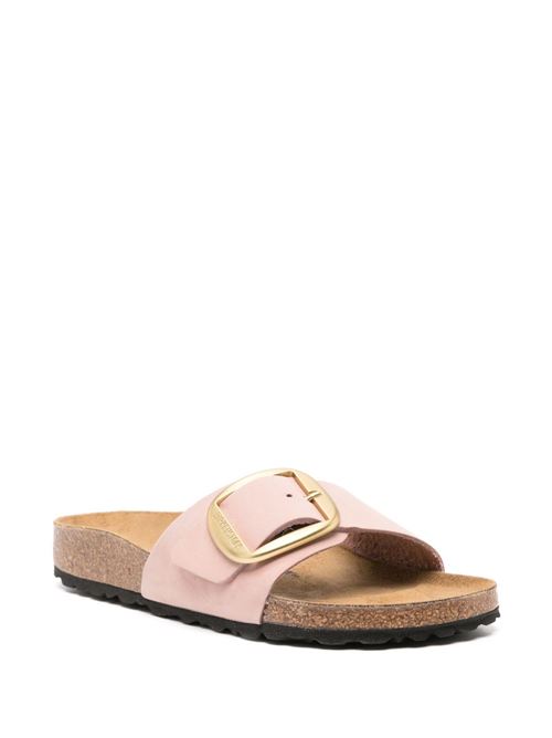 Ciabatte Birkenstock Madrid Big Buckle rosa in pelle nabuk BIRKENSTOCK | MADRID BIG1027056